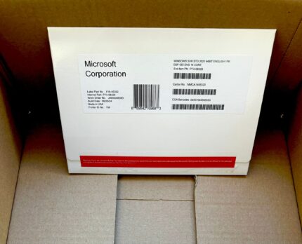 Microsoft Windows Server 2022 Standard 64Bit 1pk DSP OEI DVD 16Cores